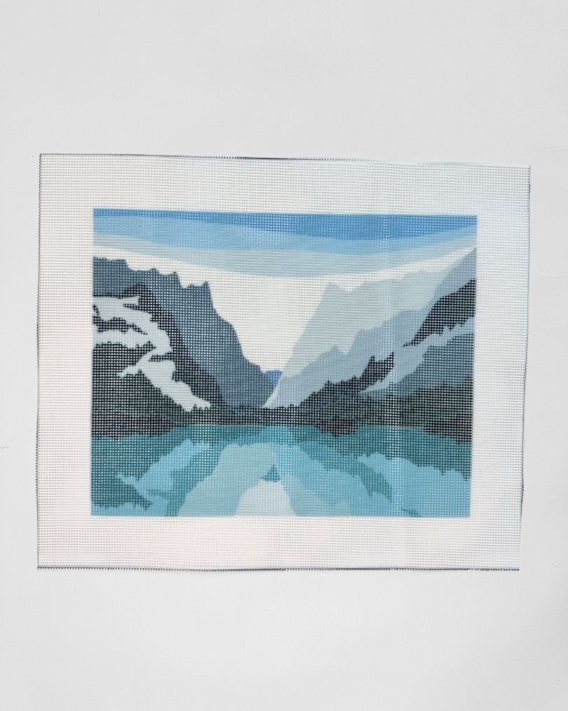 Grand Teton National Park - Misaligned Faulty Canvas