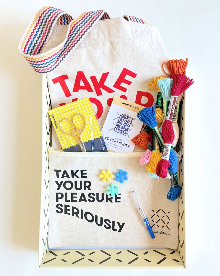 NEEDLEPOINT STARTER KIT "Not My Best Work"