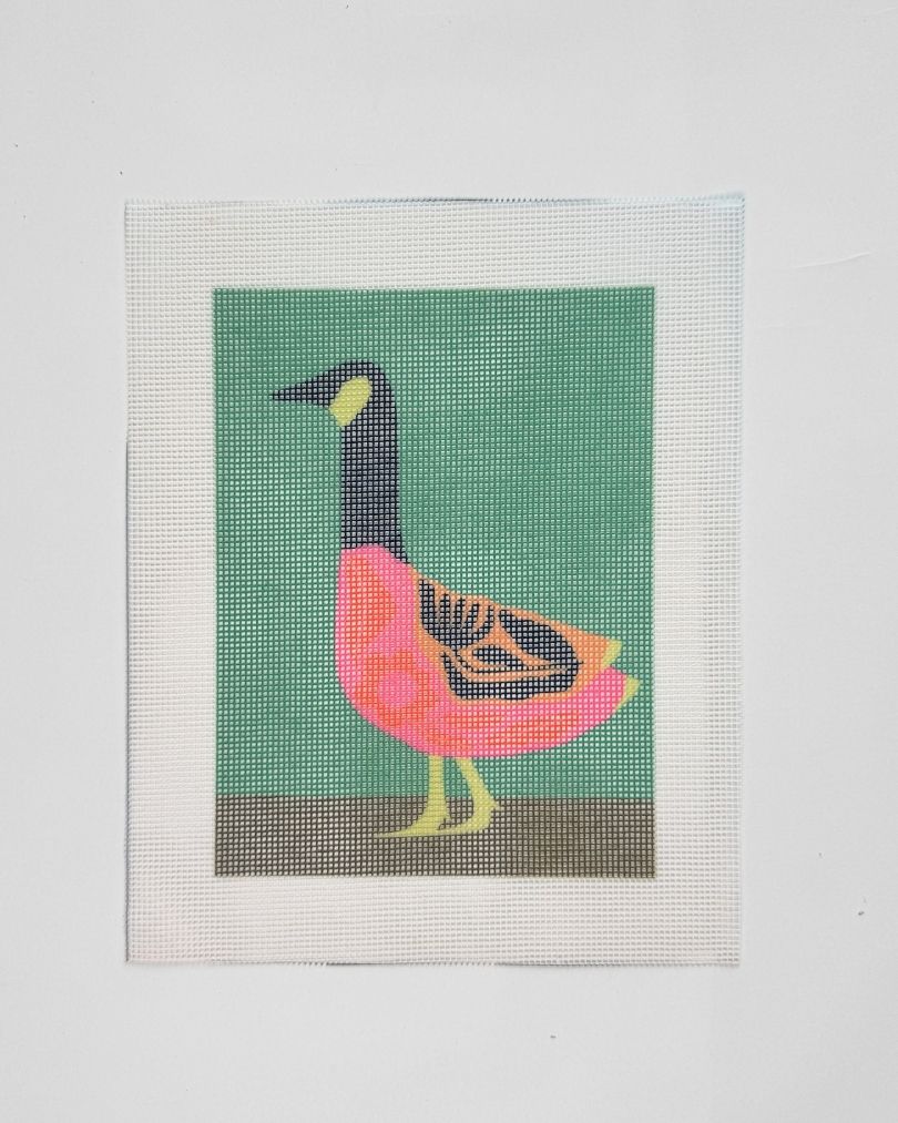 Folk Goose - Misaligned Faulty Canvas