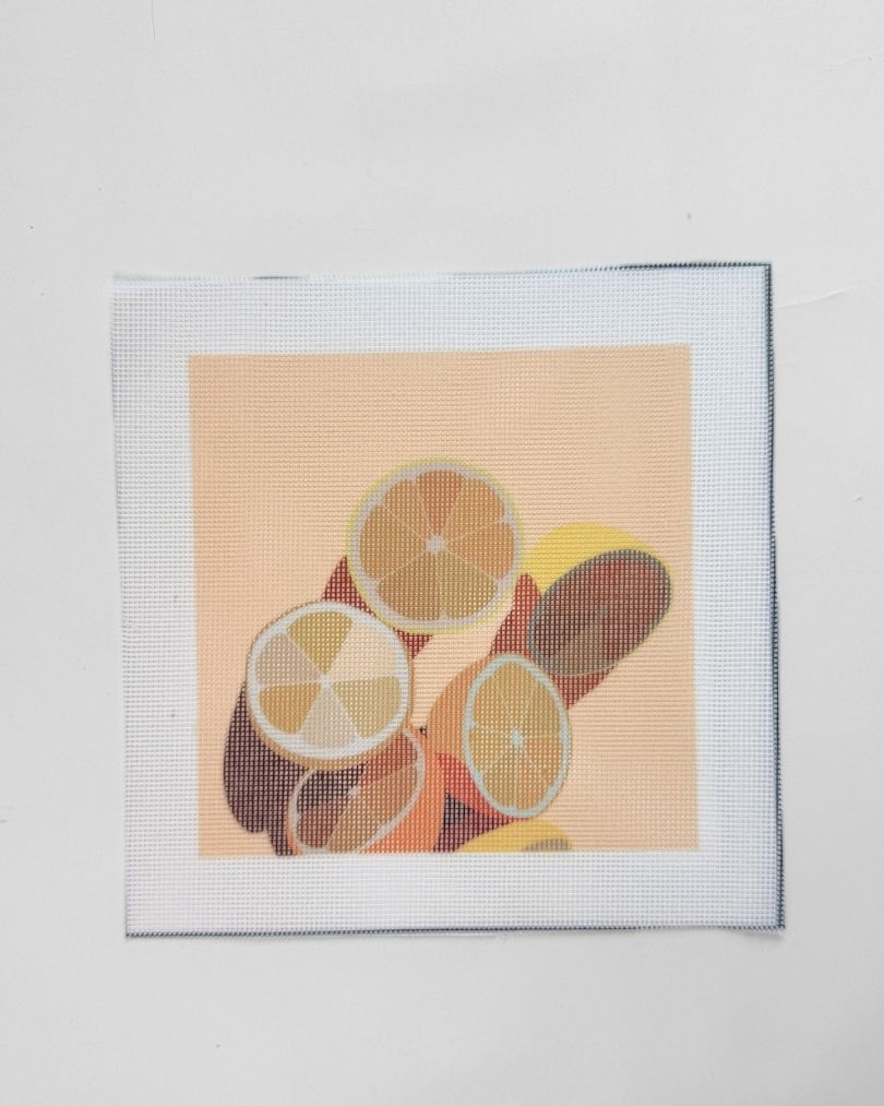 Lemons - Misaligned Faulty Canvas