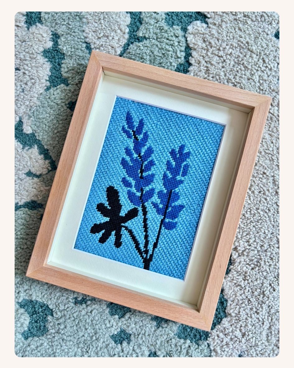 Lupine Needlepoint Kit