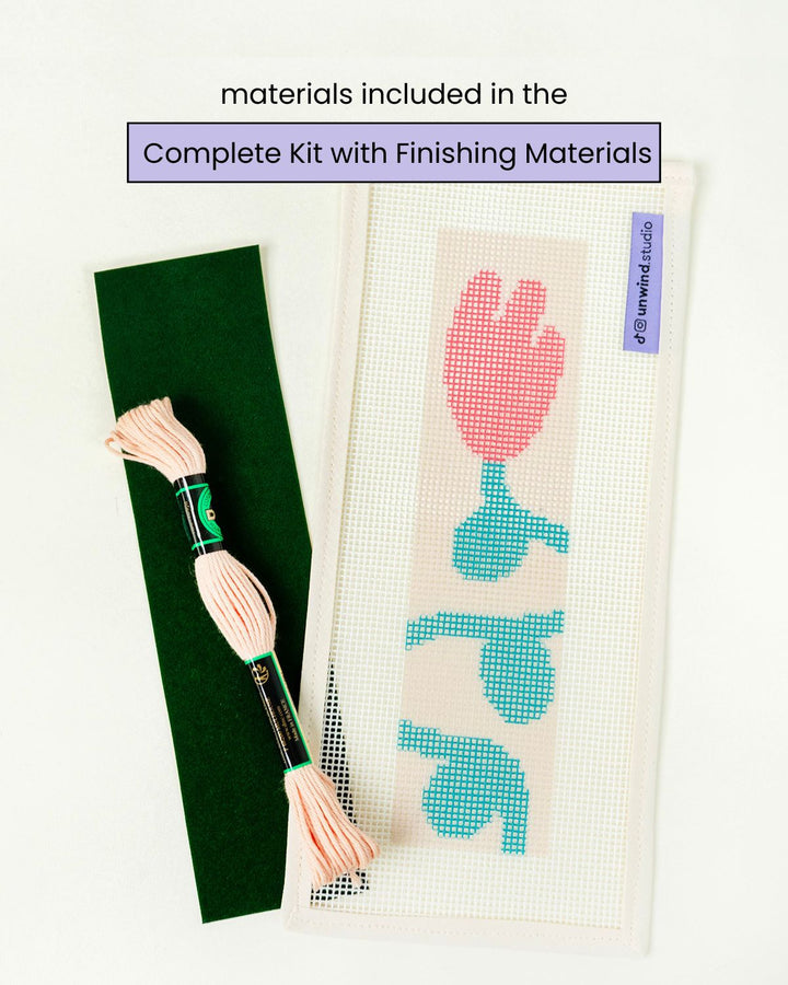 Tulip Bookmark Needlepoint Kit