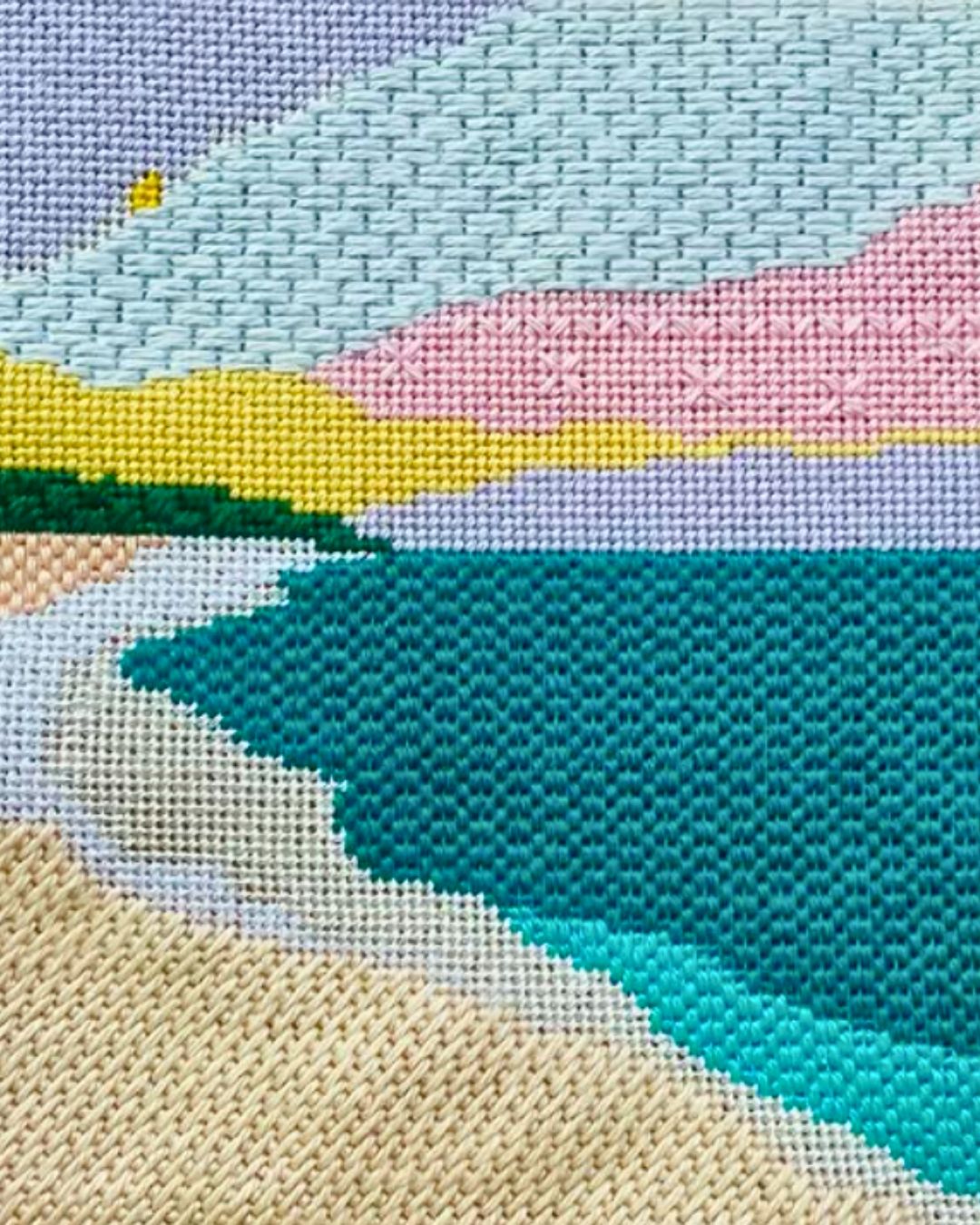 Canevas pour la plage