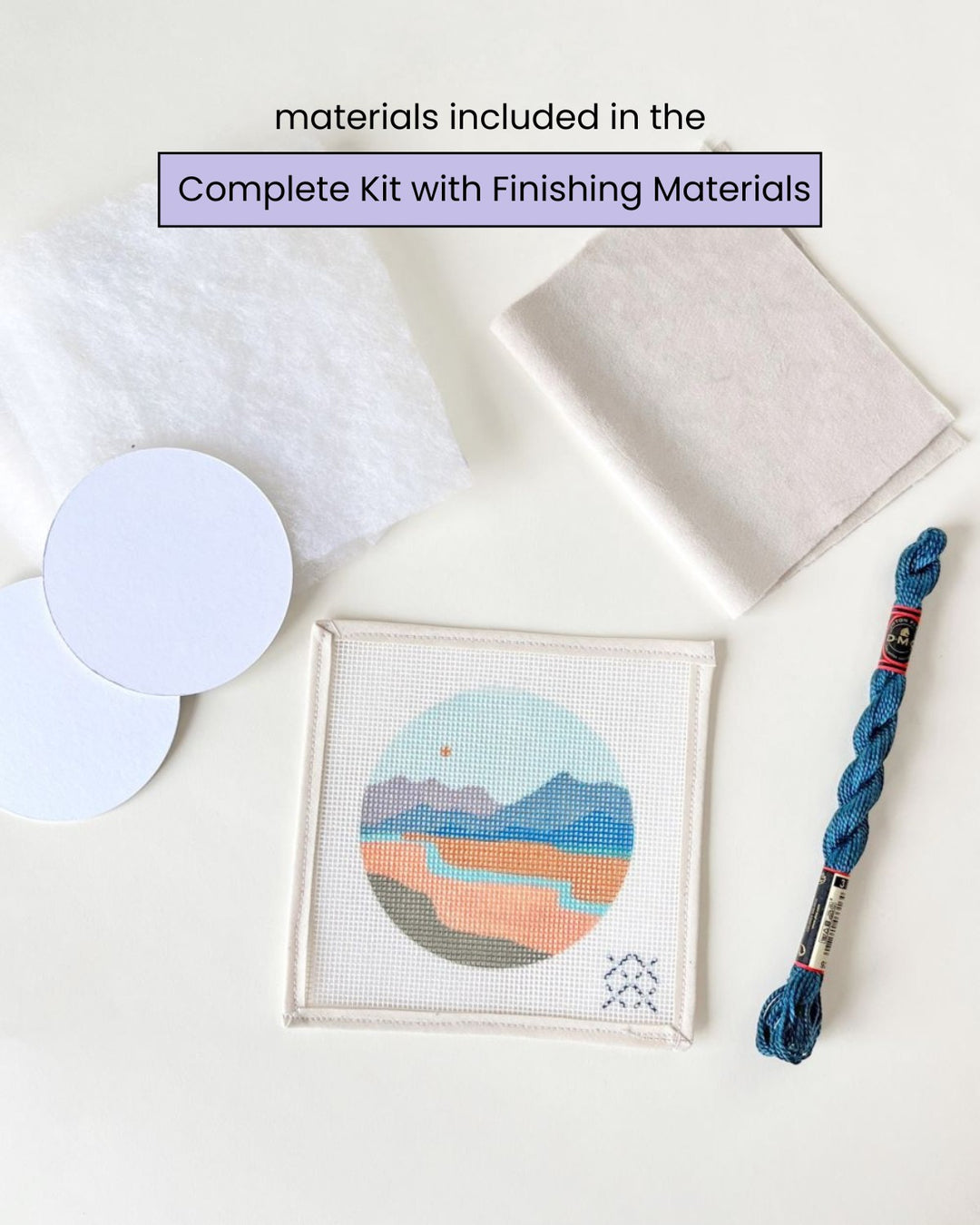 Alpine River Needlepoint Ornament Kit