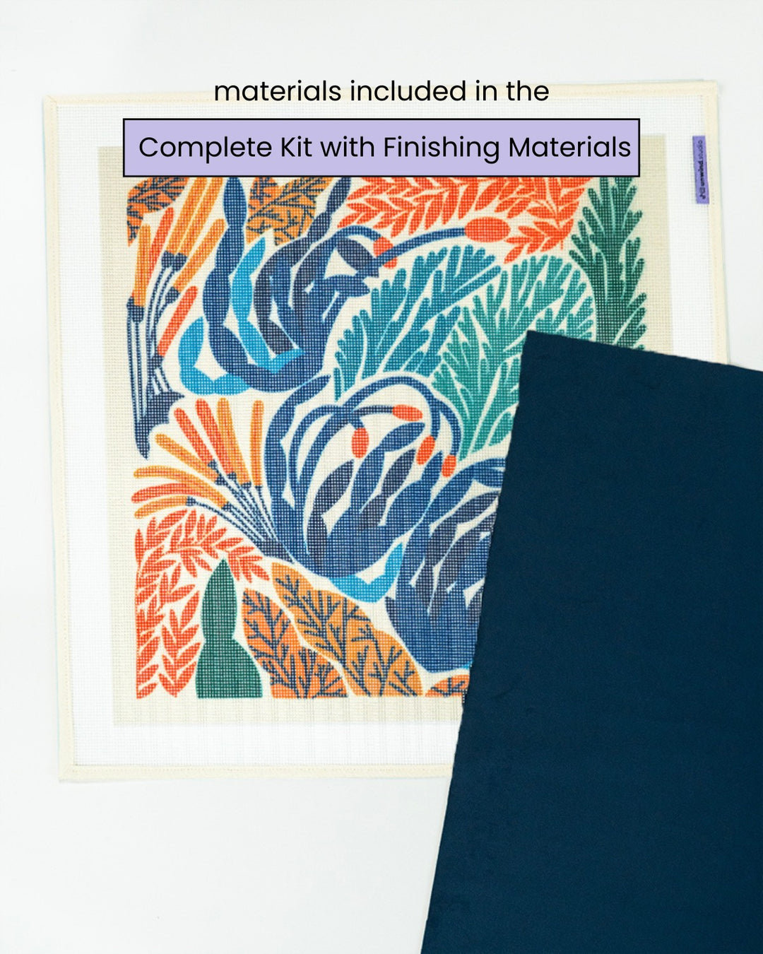 Meadow Needlepoint Cushion Kit