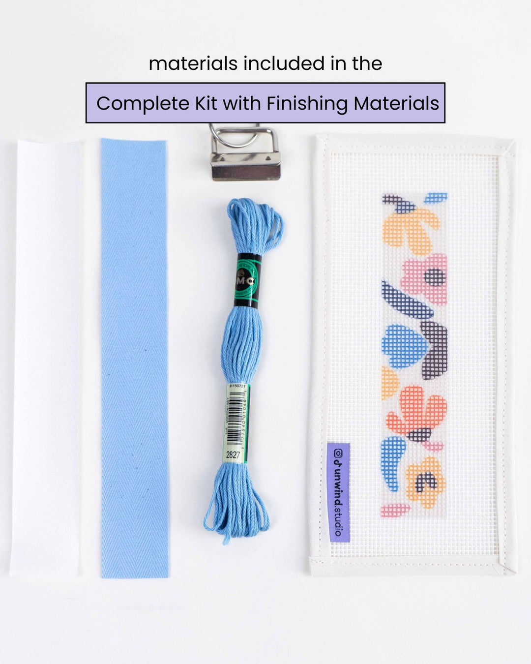 Chilling Spell Key Fob Needlepoint Kit