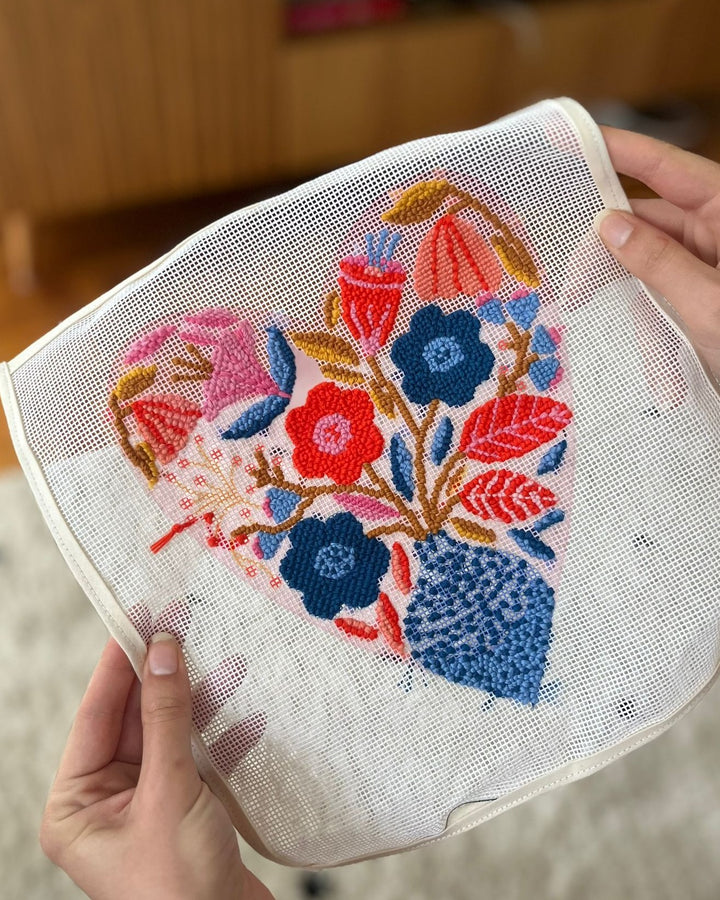 Gobelin Stickerei Botanical Heart