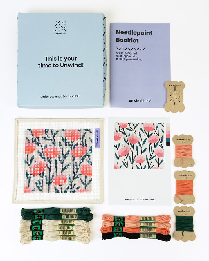 About Me Sunglasses Case Needlepoint Kit