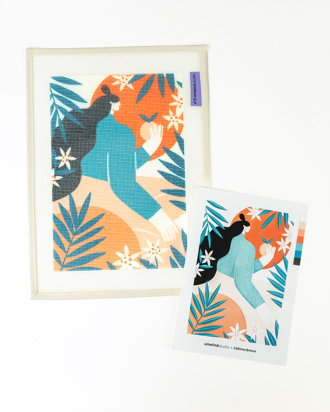 An Orange Place - part I Needlepoint Kit