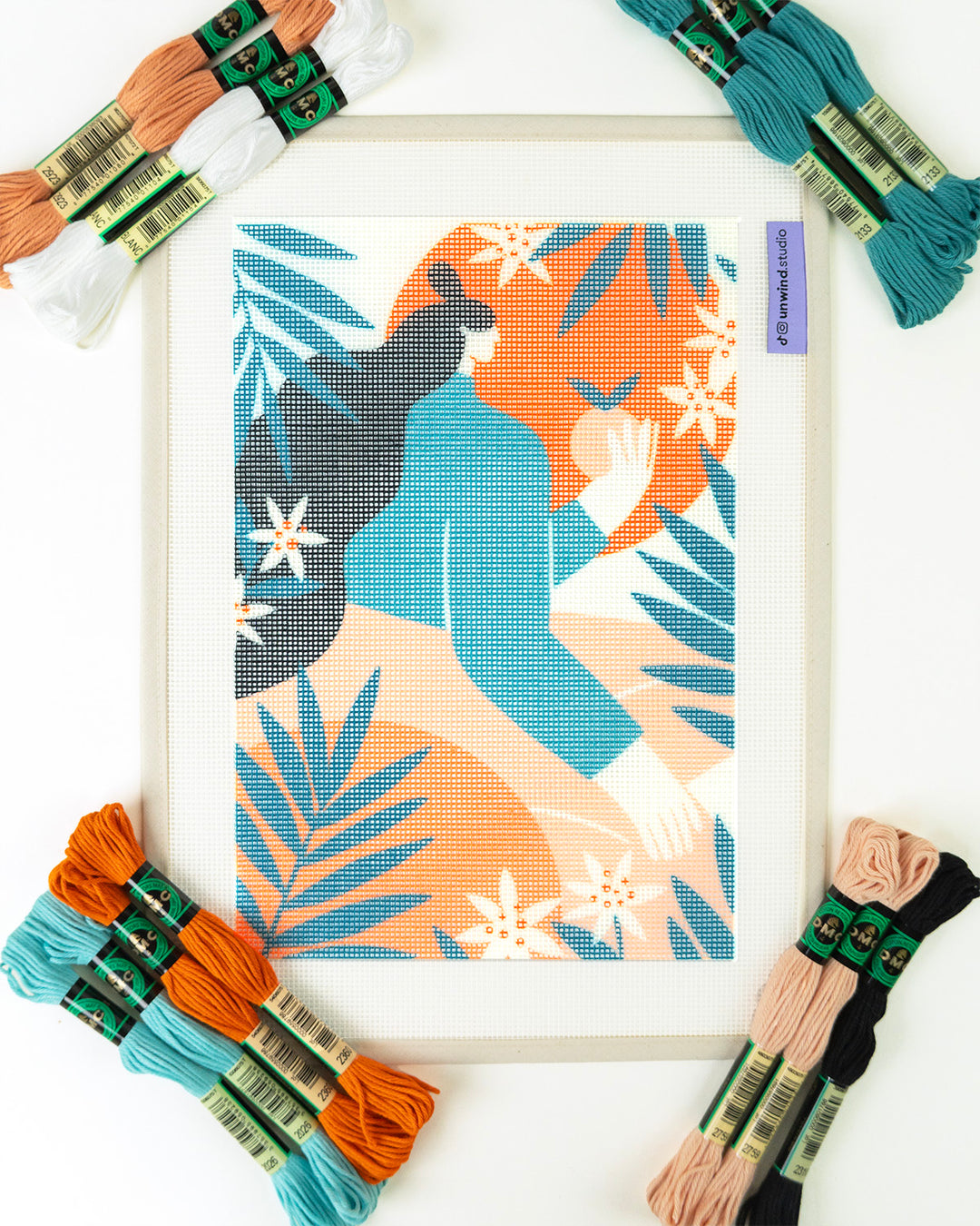 An Orange Place - part I Needlepoint Kit