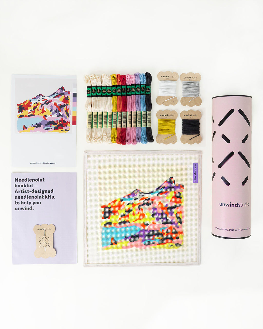 "Ain't no mountain high enough" Needlepoint Kit