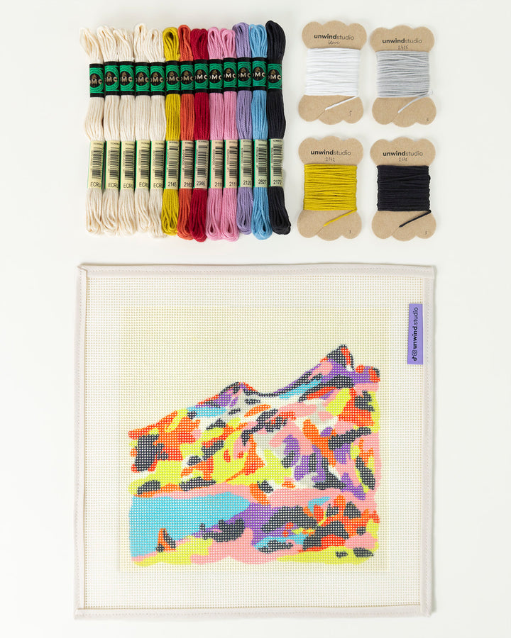 "Ain't no mountain high enough" Needlepoint Kit