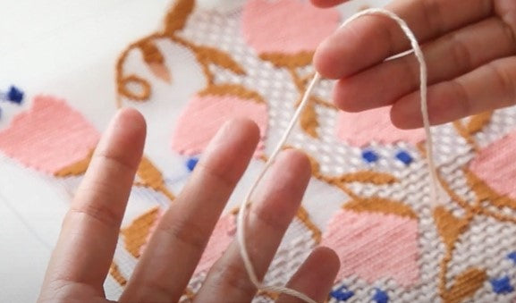 Three Must-Know Needlepoint Tips For Better Stitching - Poppy Monk
