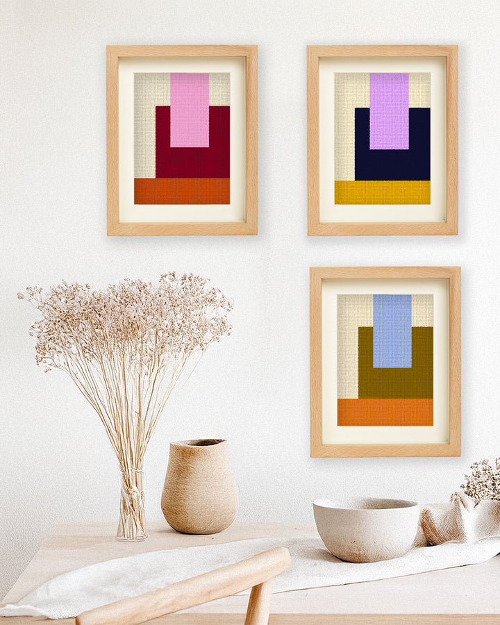 Blueprint Needlepoint Counted Kit