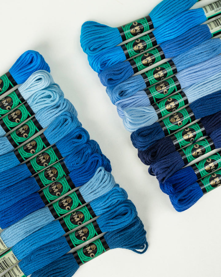 DMC Soft Matte Cotton - Blues