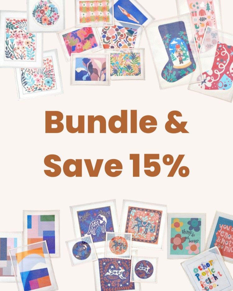 Needlepoint Bundles by Unwind Studio