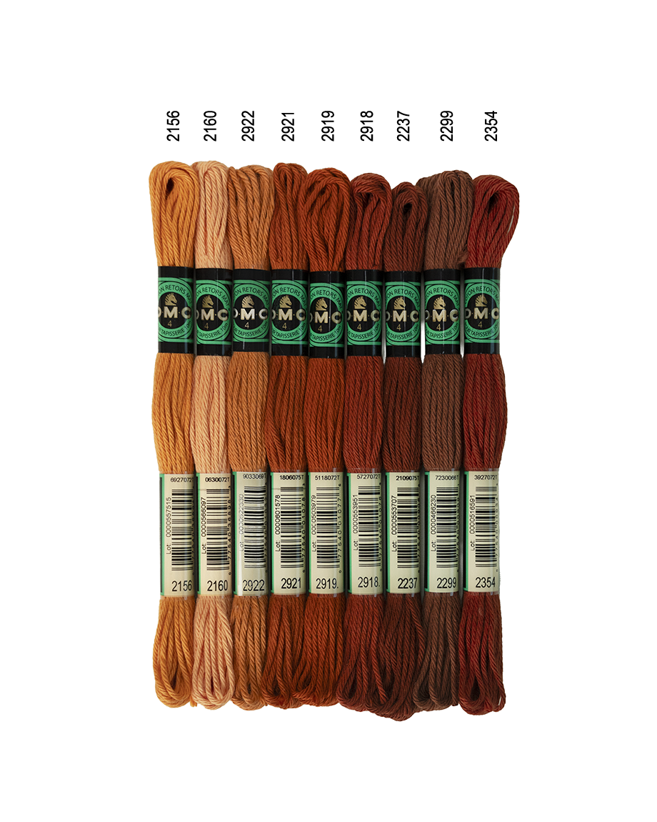 DMC Soft Matte Cotton - Terracottas