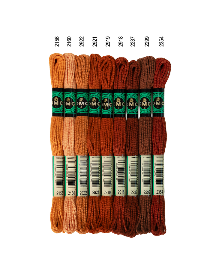 DMC Soft Matte Cotton - Terracottas