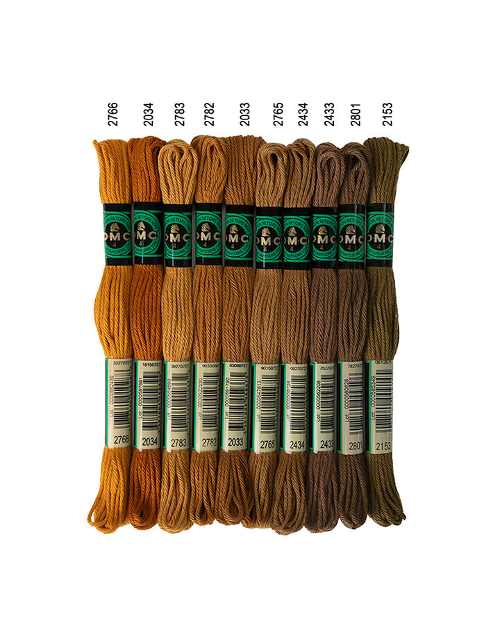 DMC Soft Matte Cotton - Warm Browns