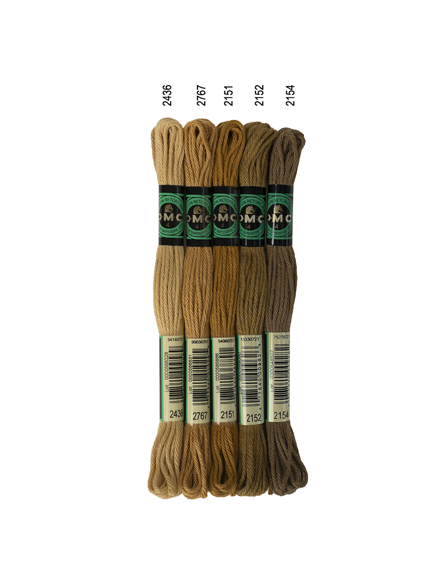 DMC Soft Matte Cotton - Warm Browns