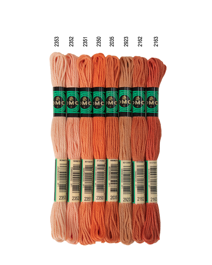 DMC Soft Matte Cotton - Reds & Corals