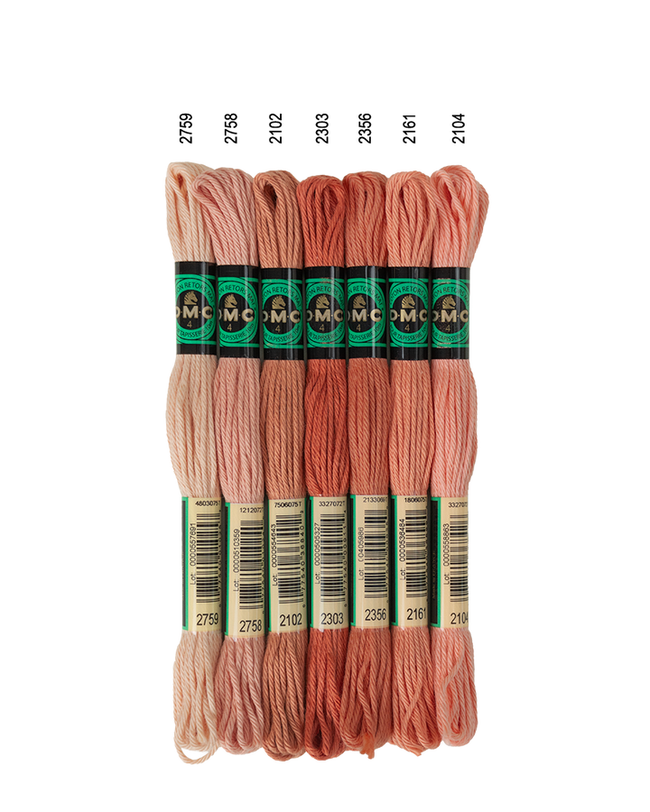 DMC Soft Matte Cotton - Reds & Corals