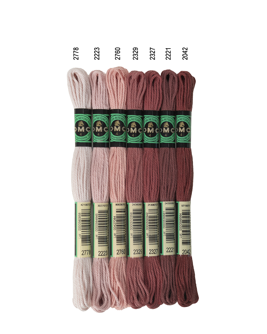 DMC Soft Matte Cotton - Dark Pinks