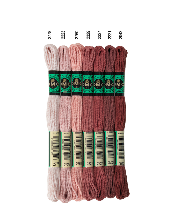 DMC Soft Matte Cotton - Dark Pinks