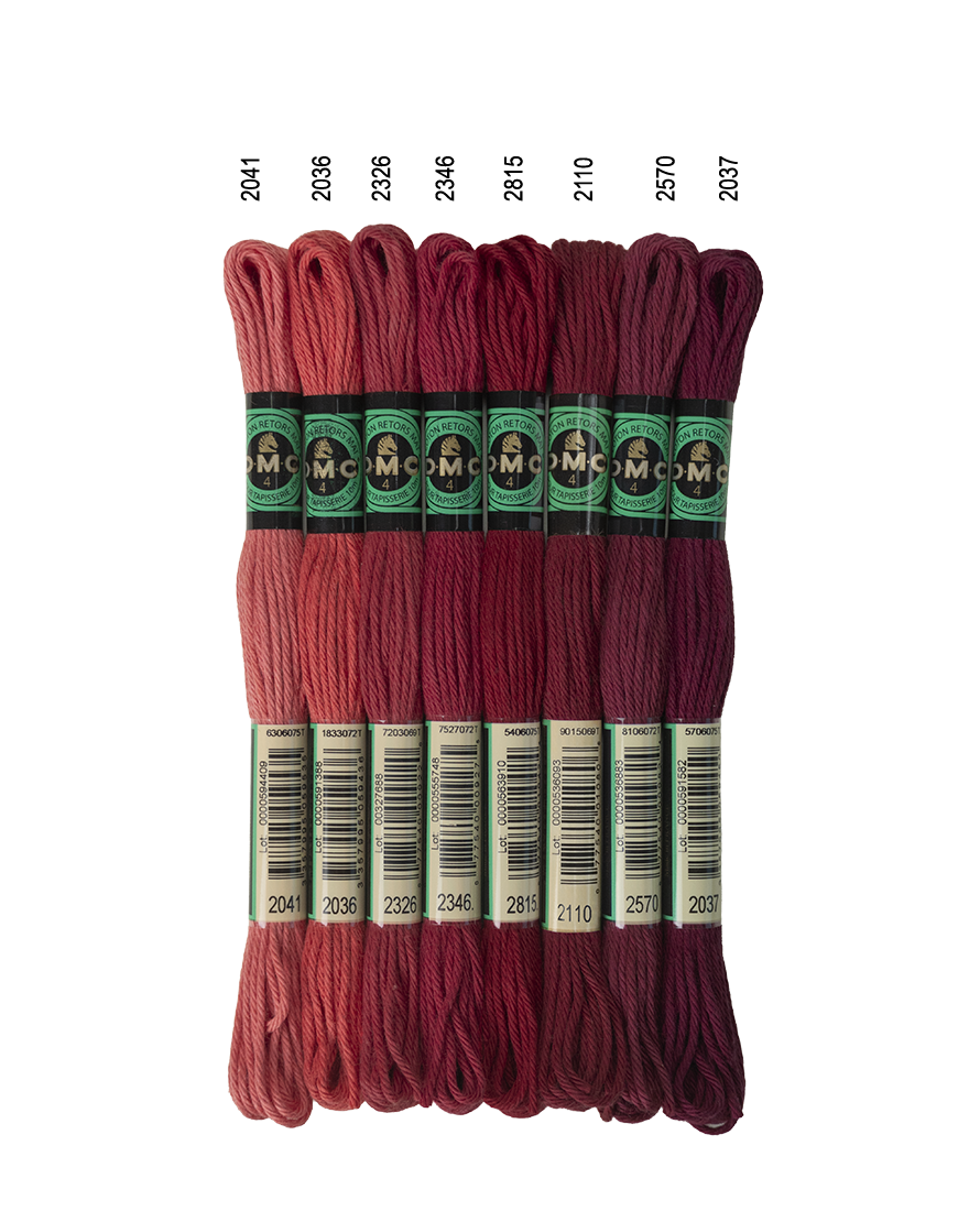 DMC Soft Matte Cotton - Dark Pinks