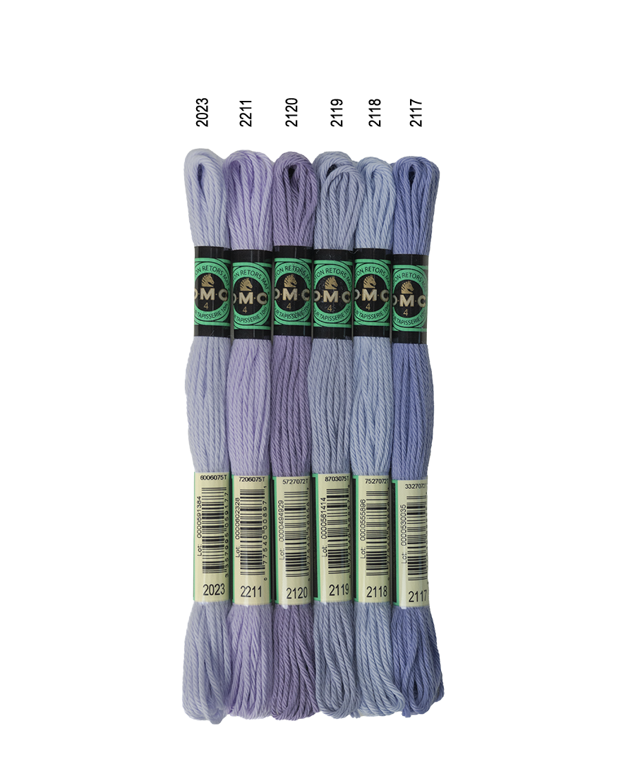 DMC Soft Matte Cotton - Purples & Lavenders