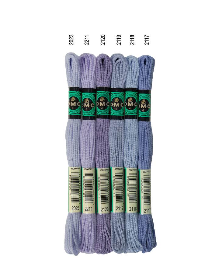 DMC Soft Matte Cotton - Purples & Lavenders