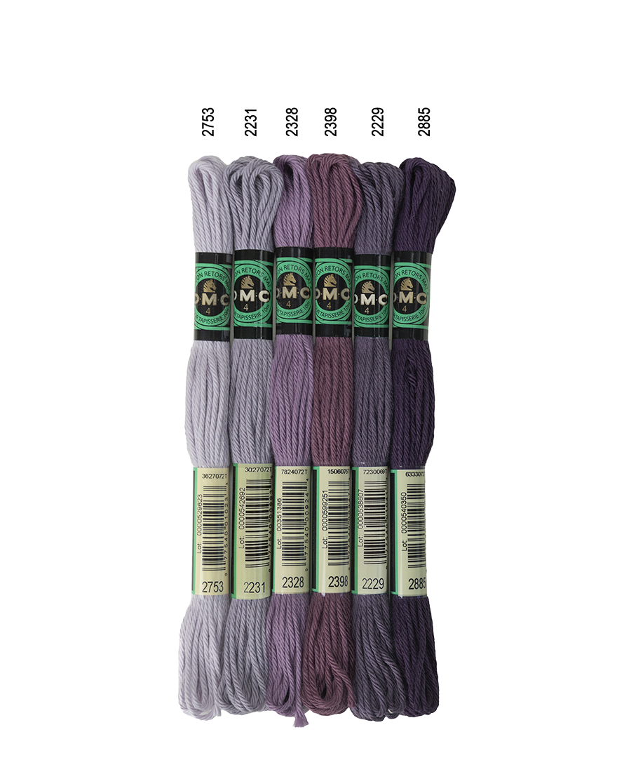 DMC Soft Matte Cotton - Purples & Lavenders