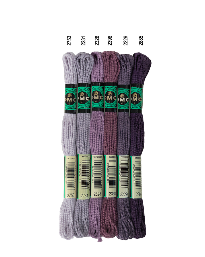 DMC Soft Matte Cotton - Purples & Lavenders