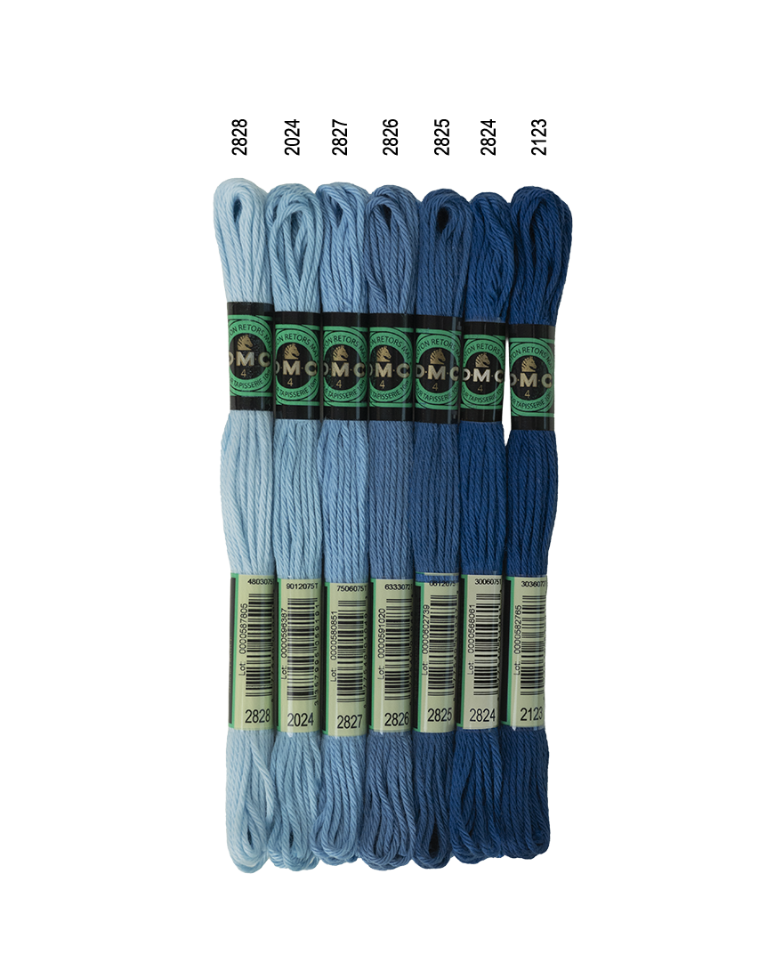 DMC Soft Matte Cotton - Blues