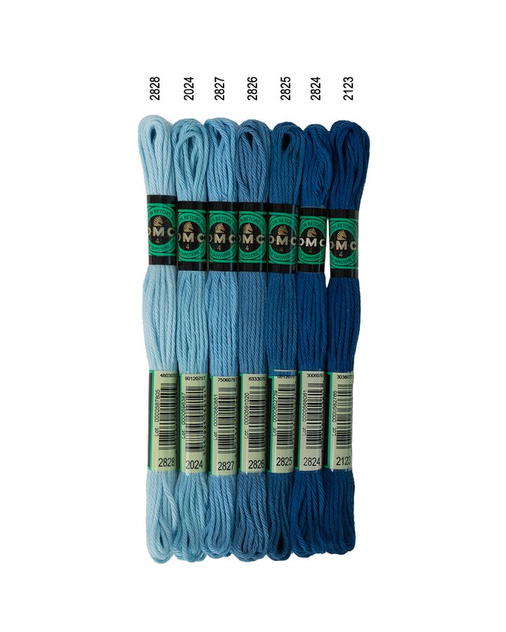 DMC Soft Matte Cotton - Blues