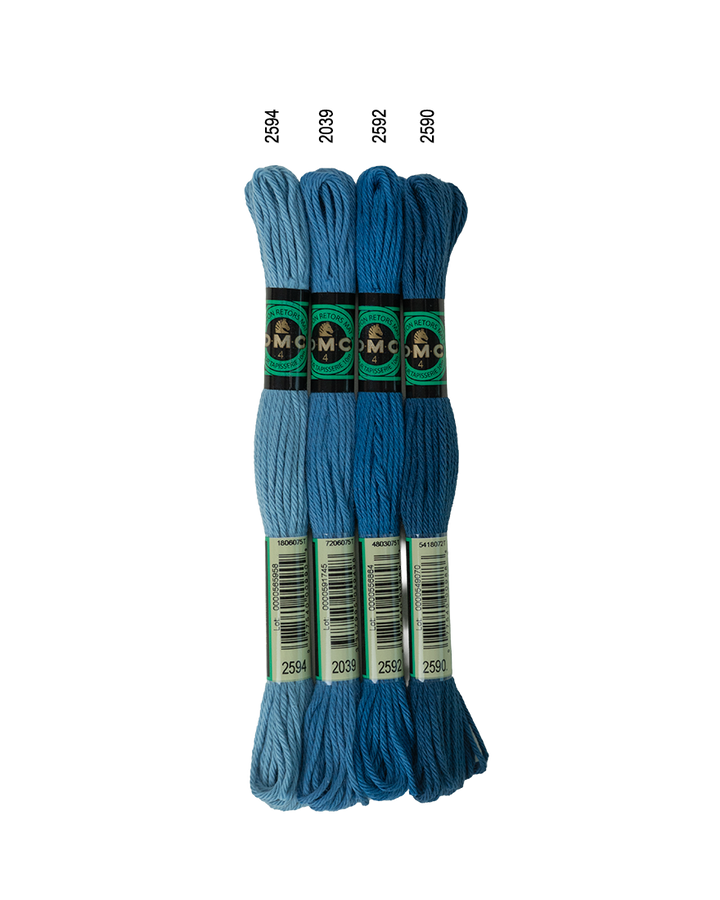 DMC Soft Matte Cotton - Blues