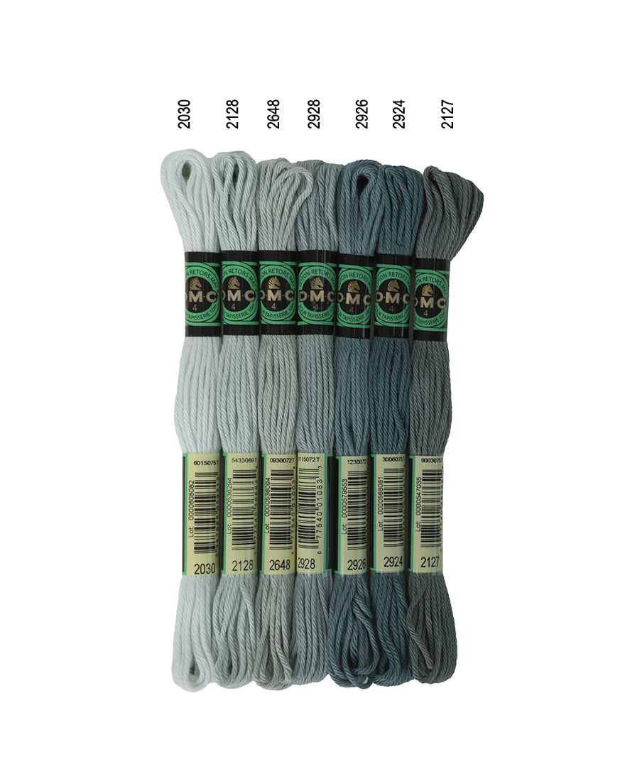 DMC Soft Matte Cotton - Dark Blues