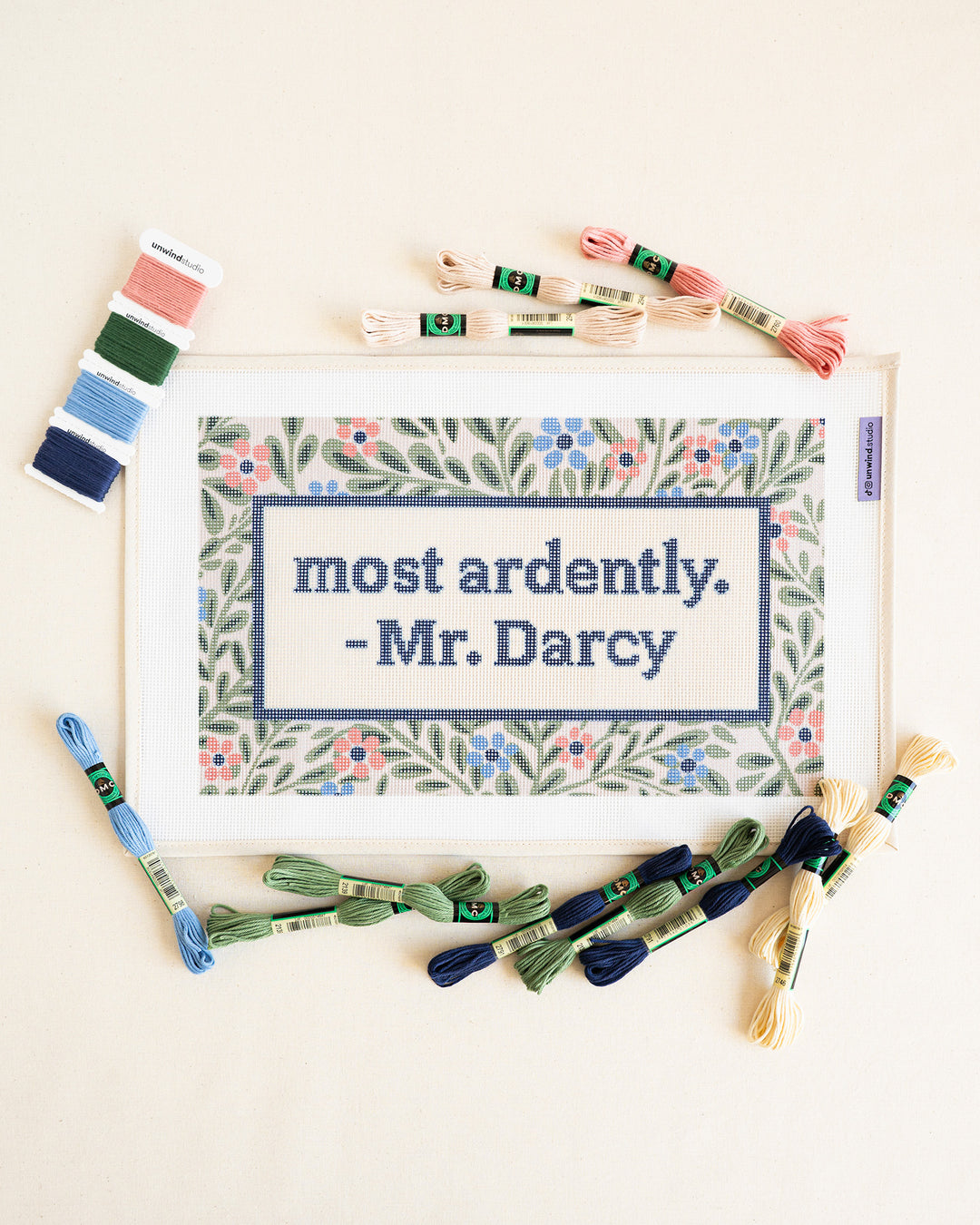 Most Ardently Needlepoint Cushion Kit