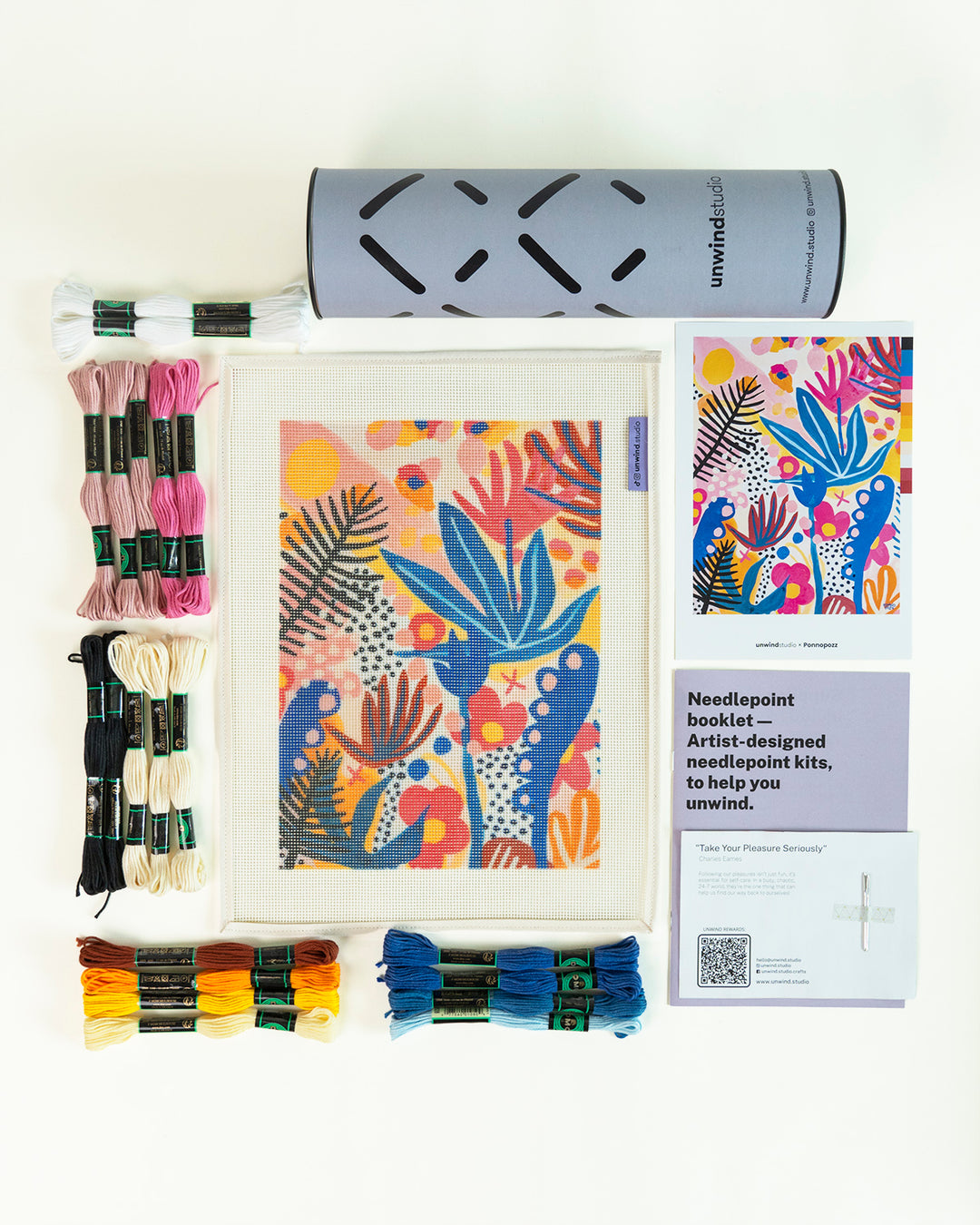 Camille Needlepoint Kit