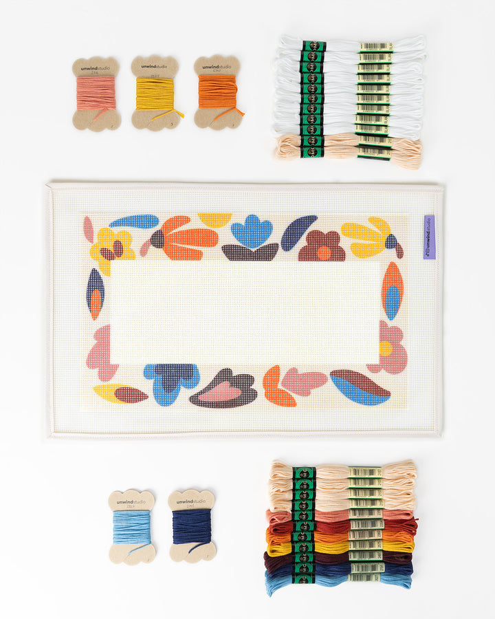 Chilling Spell Personalized Needlepoint Cushion Kit