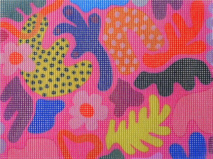 Clutch Polly Needlepoint Kit by Unwind Studio