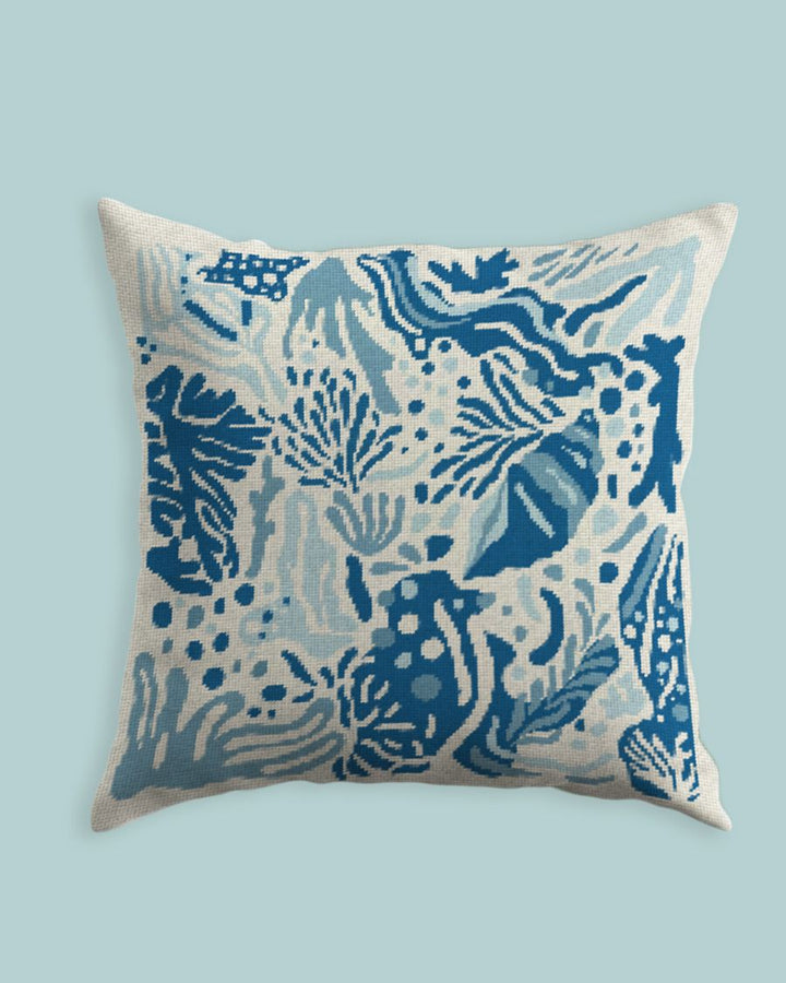 Coastal Matisse Needlepoint Cushion Kit (Pre-Order)