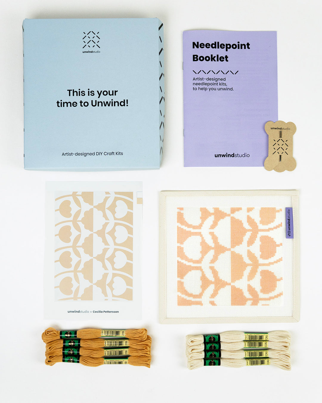 Stickset für Sonnenbrillenetui mit Kontrast