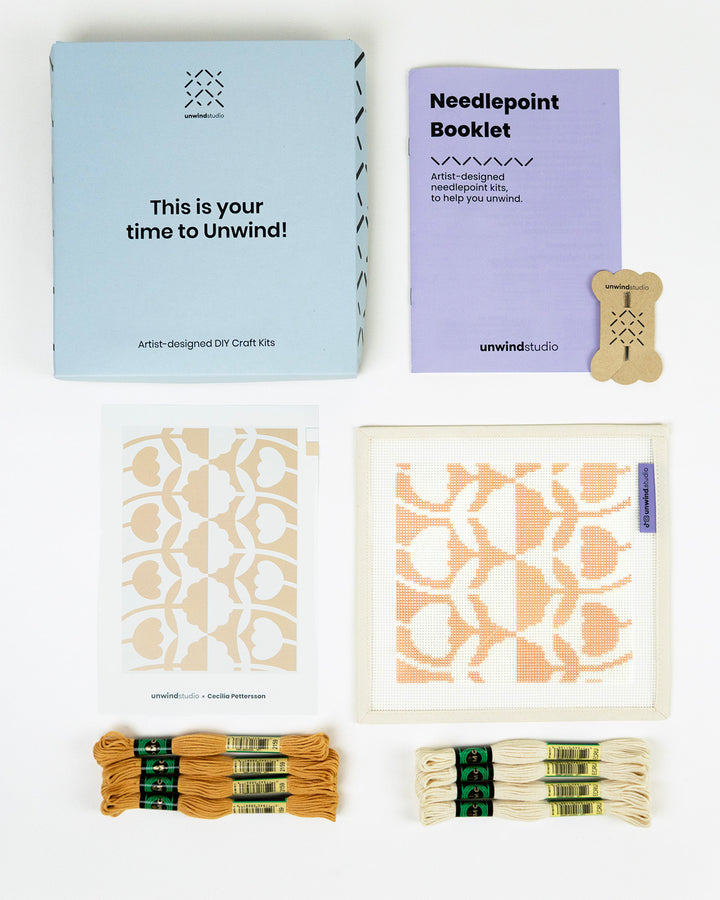 Stickset für Sonnenbrillenetui mit Kontrast