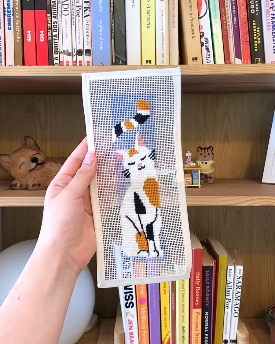 The Great Catsby Bookmark Needlepoint Kit