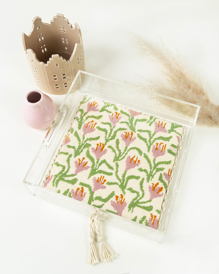 Dancing Blooms Needlepoint Kit