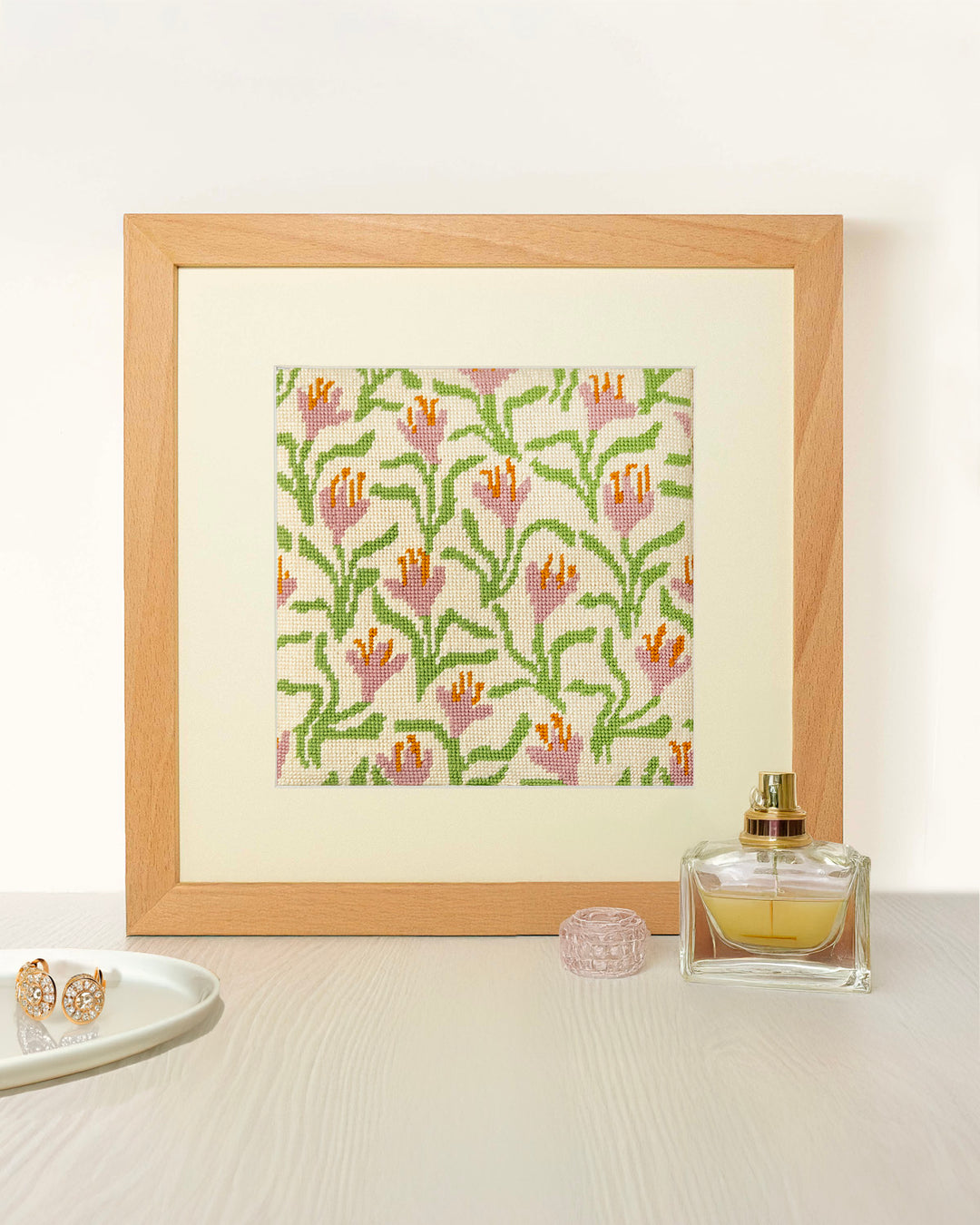 Dancing Blooms Needlepoint Kit