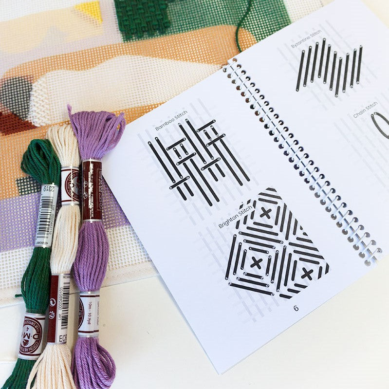Needlepointing Basic Needlepoint Stitches for Beginners – Unwind Studio