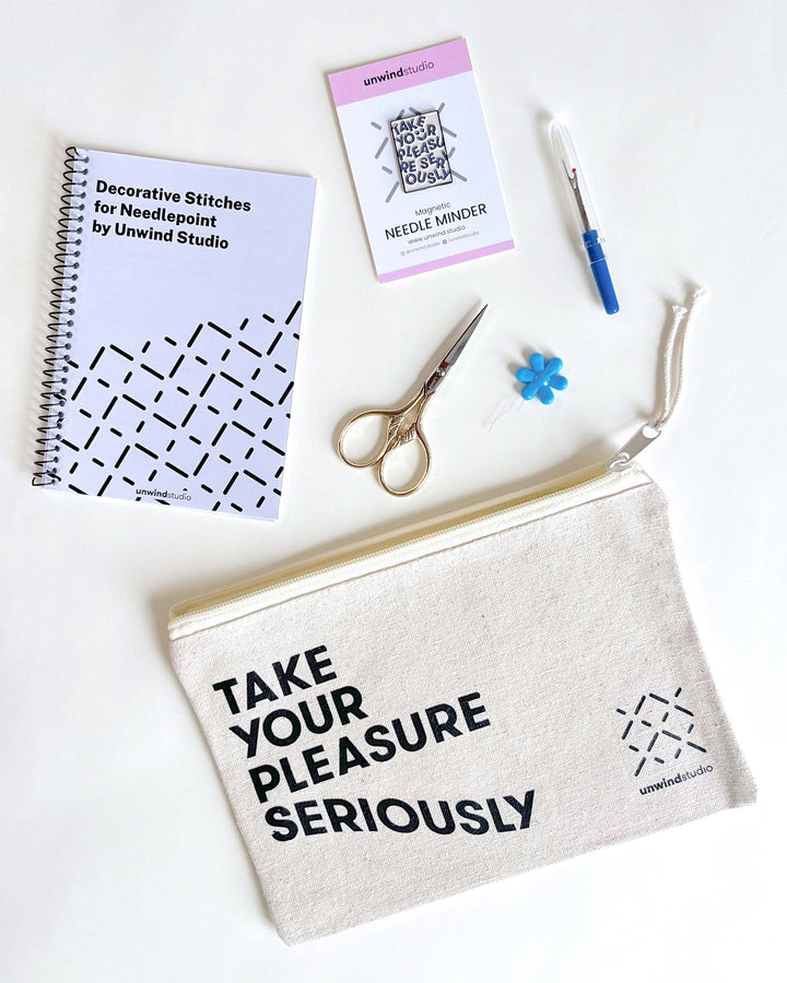 Embroidery Essentials Bag by Unwind Studio