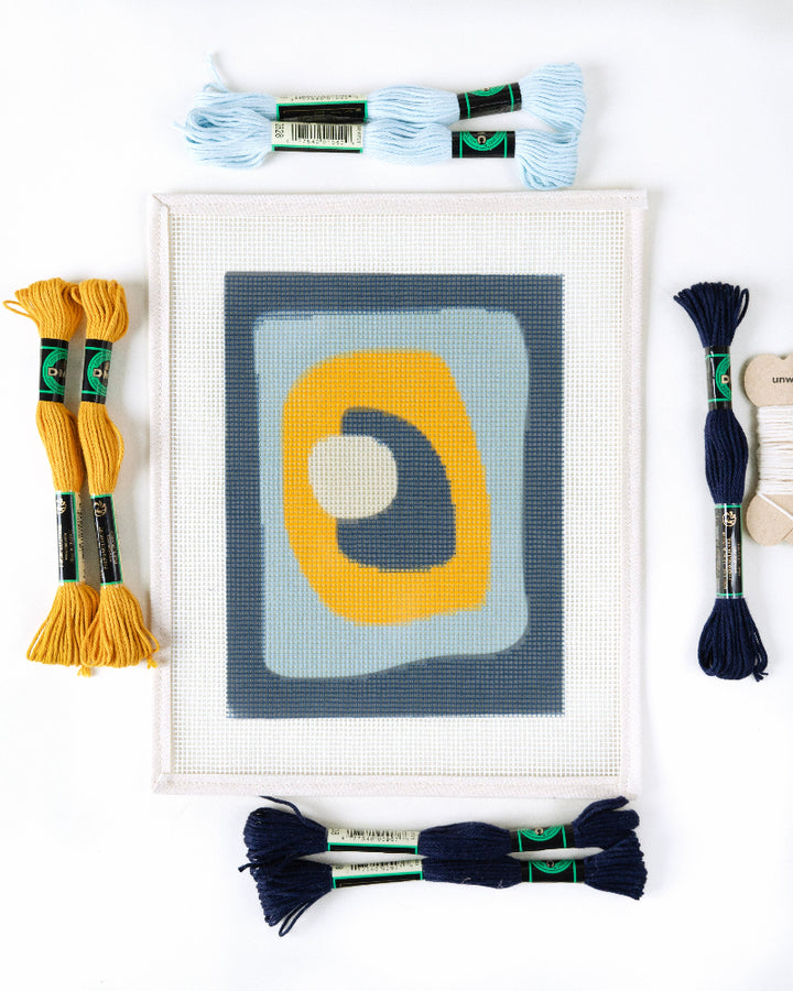 Abstract Visuals Needlepoint Kit Collection – Unwind Studio